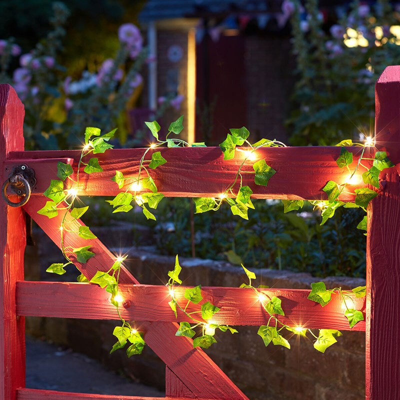 推荐Solar Ivy String Lights LED Outdoor Artificial Vine Ligh 饰品/流行首饰/时尚饰品新 发饰 原图主图