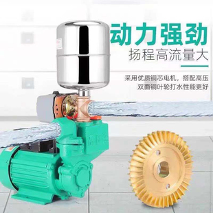 家用高压抽水泵水井自吸泵220v自来水管道加压水泵农用小型增压泵