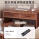 家用实木书桌书j架一体初高中生学习桌带抽屉小户型桌子床边桌淘