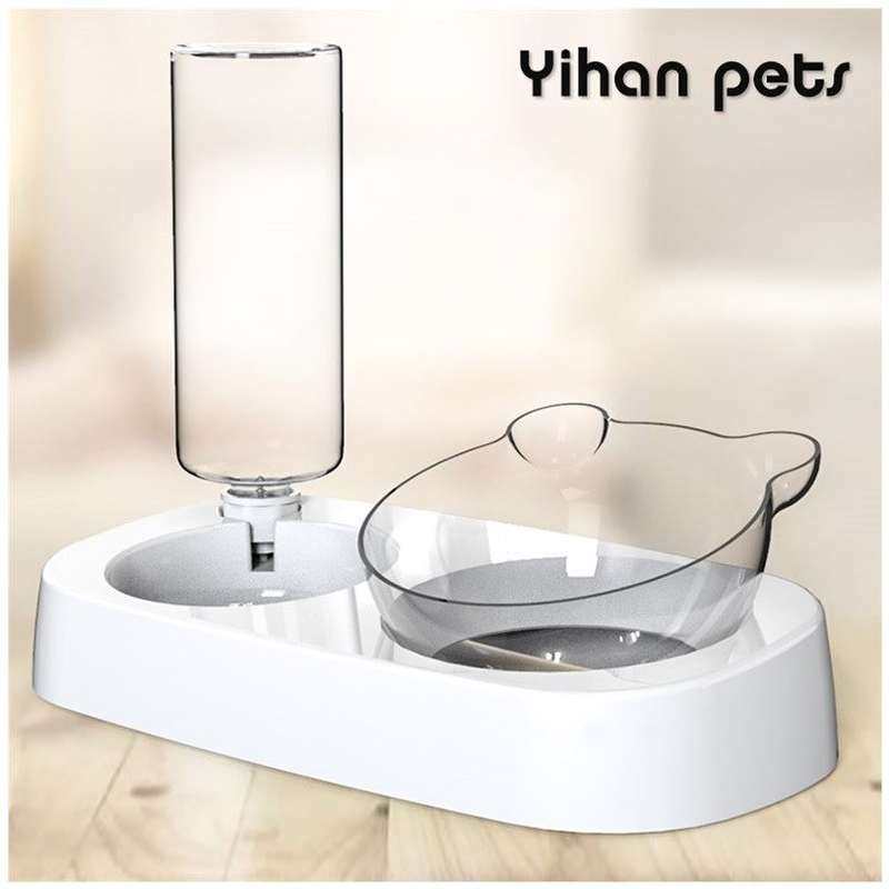 百家狗碗猫碗双碗自动饮水食盆狗狗碗猫咪水碗防打翻饭盆宠物用品,宠物/宠物食品及用品,猫狗碗/慢食碗,淘宝优惠券,粉丝福利购,淘宝优惠卷