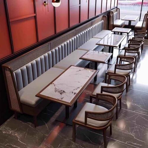【折扣店】西餐厅卡座沙发靠墙茶楼火锅店半圆储物酒吧餐饮家具实