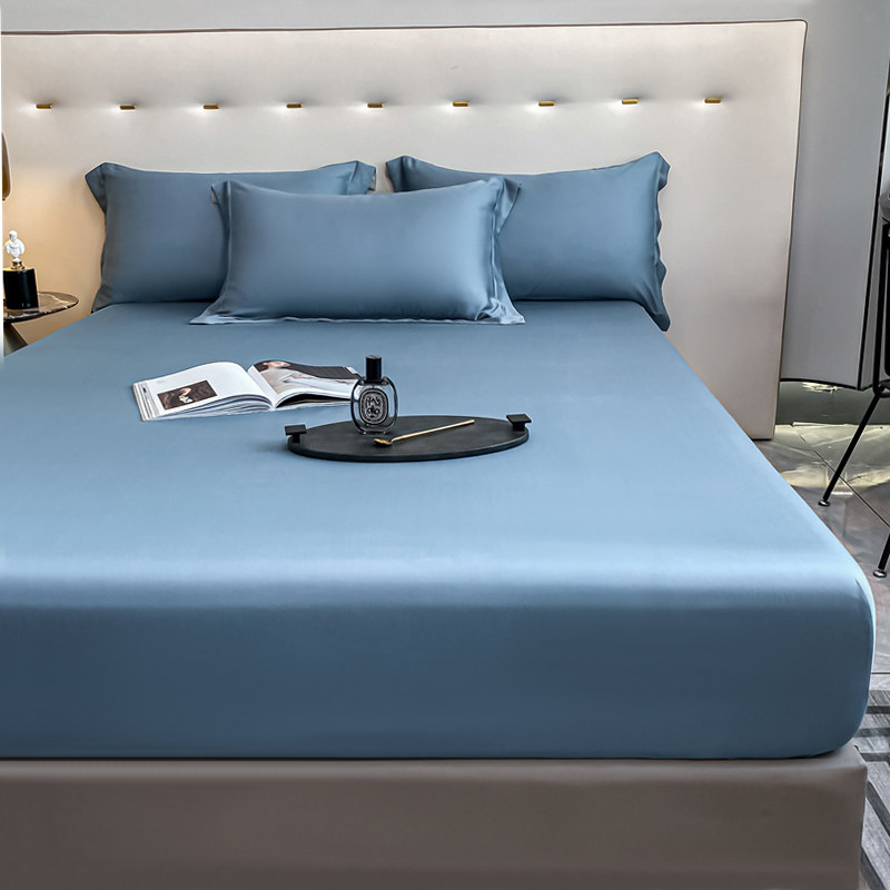 A类200支全包床笠款床垫套保护罩全棉床罩防尘床套子单件定制