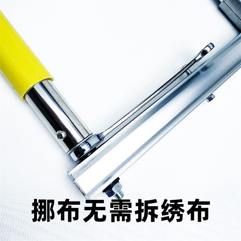 s十字绣绣绷g 好安装能绷紧刺绣绷子不锈钢棘轮绷铝合金绣框ss