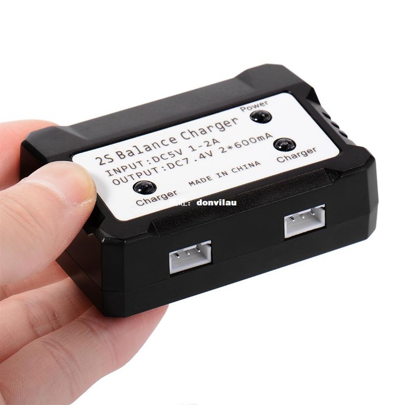 Portable e-In-1 2S Lipo Batt2oy BalaInce Charger 7.4V Frr RC 农用物资 助剂 原图主图