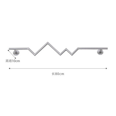 服装店展示架银色服装架男女装店货架落地式挂衣架店铺设计不掉漆