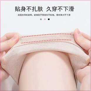 护膝薄款 夏季 老寒腿过膝袜套长筒男女士运动Q保暖X护腿套空调房