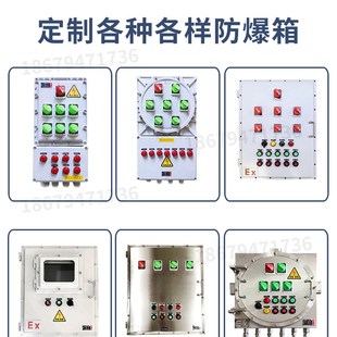 防爆配电箱控制箱不锈钢照明动力柜电源插座仪表接线箱变频控制箱