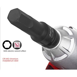 1/2 Electric Drill Socket Adapter Cr-Mo Universal Impact Wre