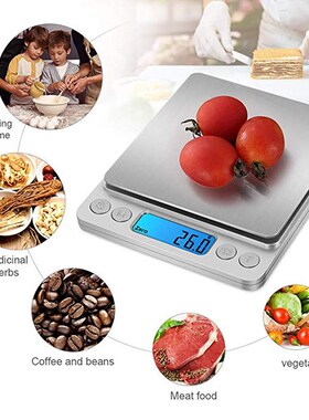 0.01g/0.1g Precision LCD Digital Scales 500g/3000g Mini Elec