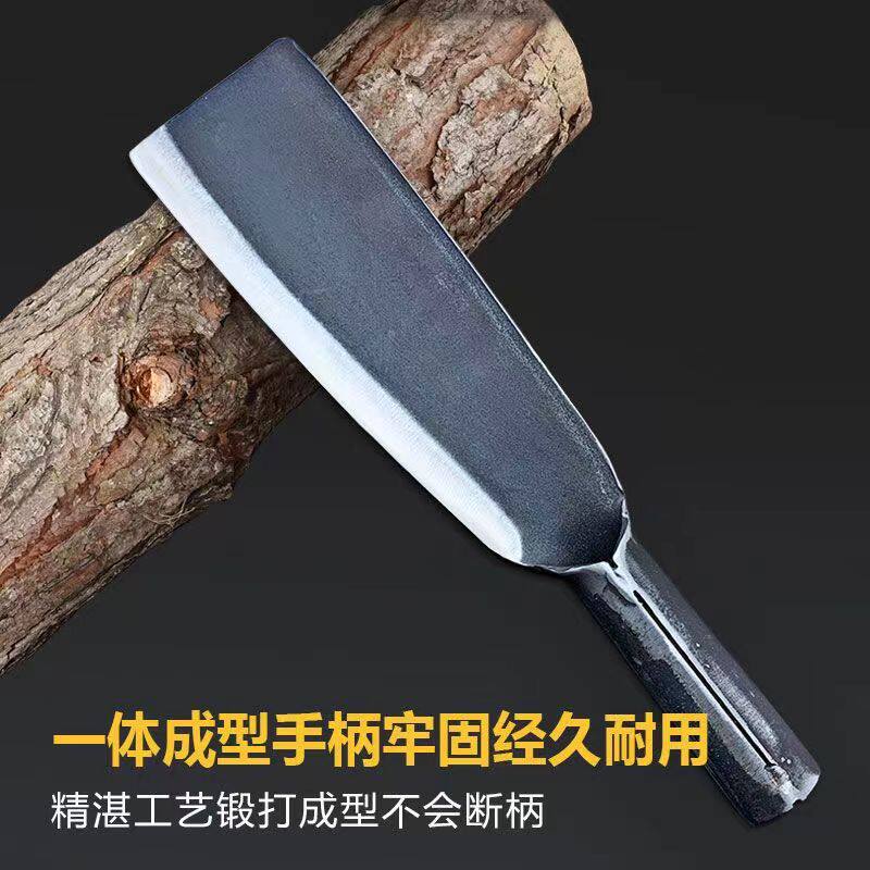 锰钢家用劈柴砍柴刀户外砍树伐木丛林开路手工柴刀手工锻打