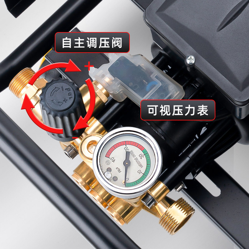 现货380洗车机神器家q用220V高压水泵大功率刷车水枪商用强力洗地
