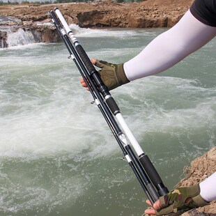 插节锚杆锚鱼竿xxxh雷强锚杆打黑雷强竿路亚超硬可视近海船竿远投