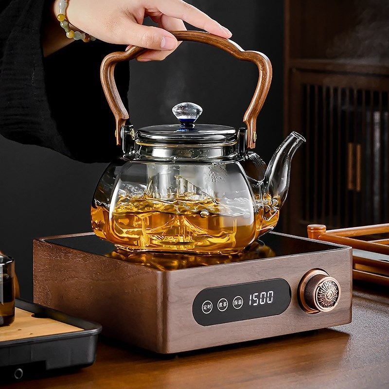 透明玻璃茶壶套装家用功夫茶具茶杯喝茶日式2024新款泡茶喝茶煮茶,餐饮具,茶壶,淘宝优惠券,粉丝福利购,淘宝优惠卷