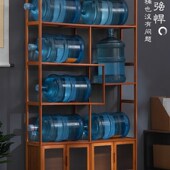 博古架轻奢现代简约客厅隔断置物架新中式 多宝阁收纳陈列柜茶叶架