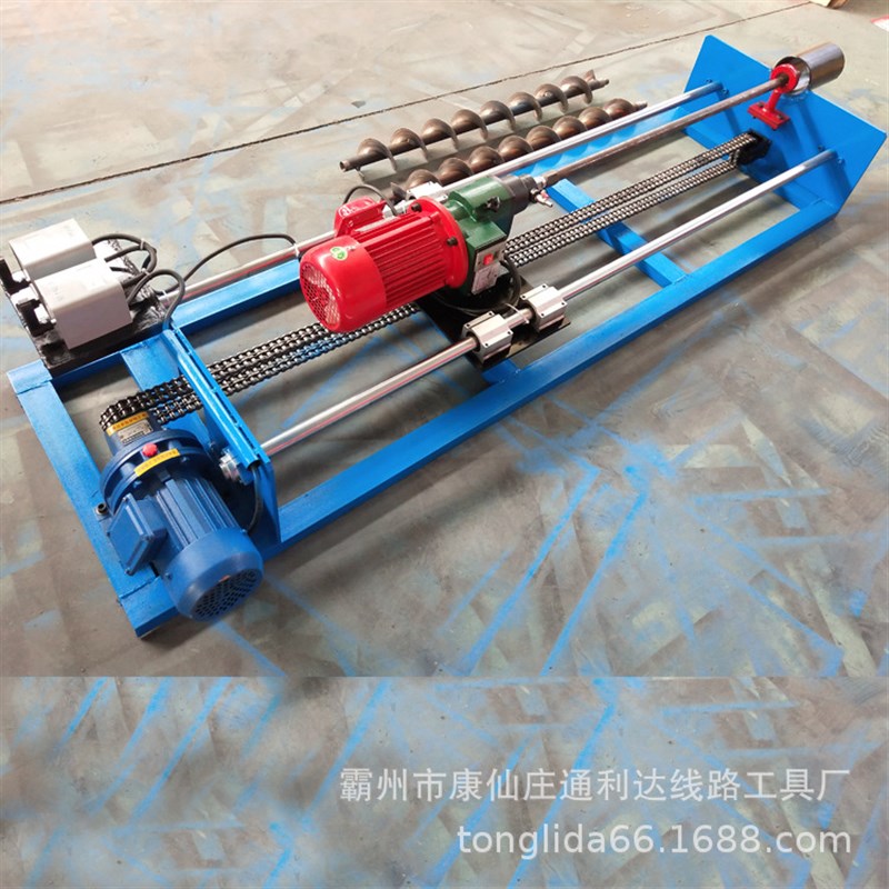 小型管道穿越水钻顶管机  过道眼打孔机 燃气入户平行钻孔机