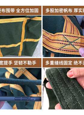 奕澜帆布吨袋 1吨包袋 加厚软托盘太空袋沙N子水泥2吨吊袋航吊叉