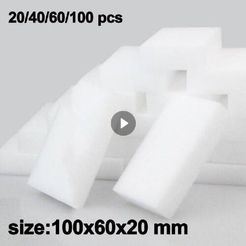 速发100 Pcs/lot Melamine Sponge Magic Sponge Eraser Kitchen