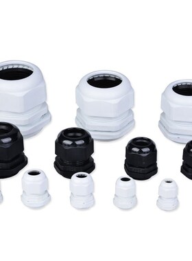 5pc Nylon cable glands ip68 PG7 PG9 PG11 PG13.5 PG16 PG19 wa