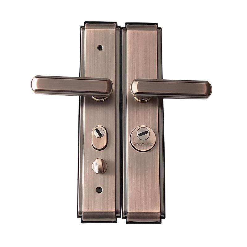 不锈钢多功能把手孔距235mm 盼盼群升防盗门入户大门红古秒装拉手