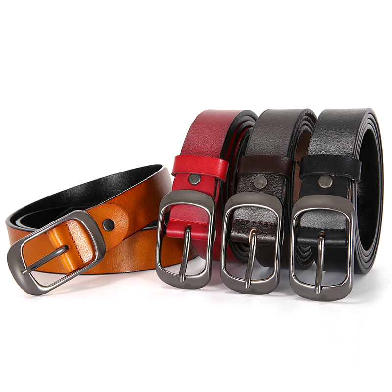 推荐New Luxury Genuine Leather Belt For Women Jean Strap Cas