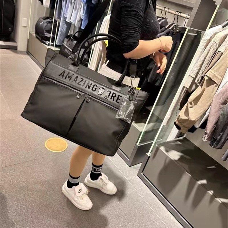 高尔夫衣物包男女收纳单肩斜挎手拎衣物包百搭尼龙球袋下场装备包