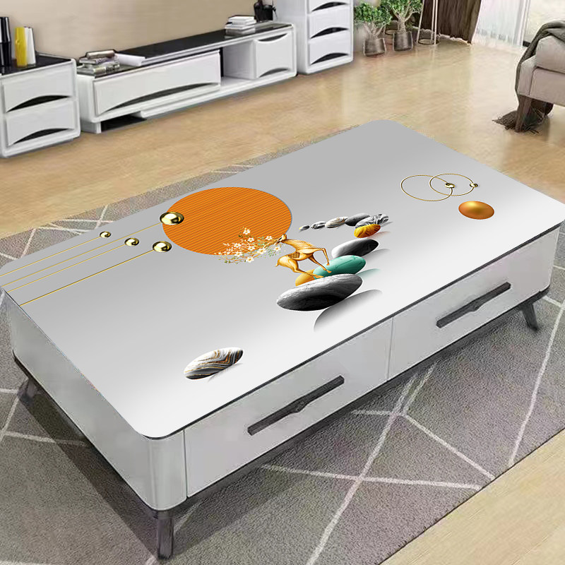 茶几桌布防水防油皮革耐高温加厚免洗桌垫新款盖布不透明台布,居家布艺,桌布,淘宝优惠券,粉丝福利购,淘宝优惠卷