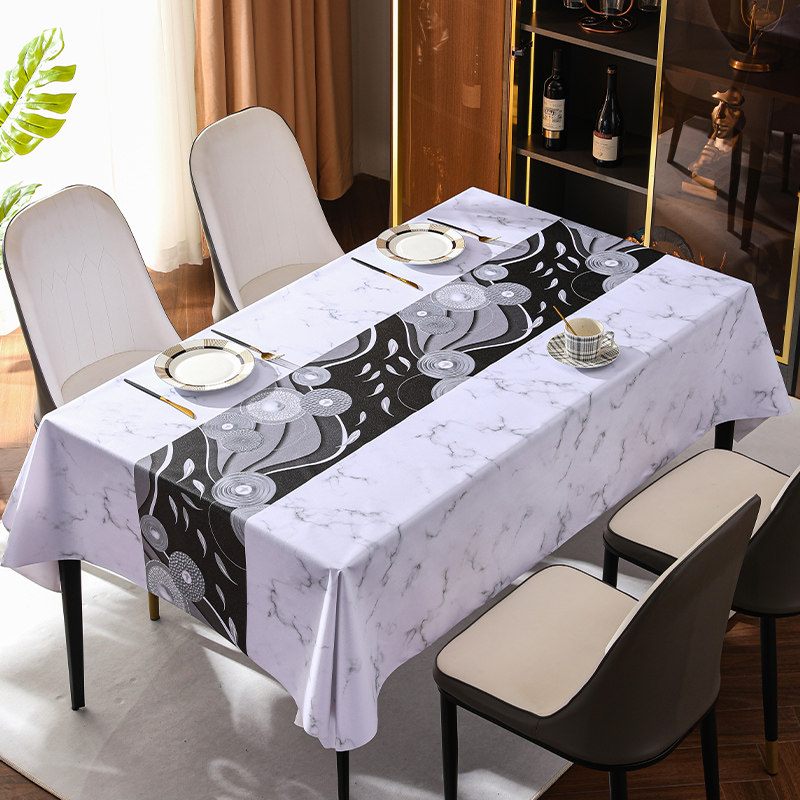 新款网红爆款桌布免洗防水防油餐桌餐垫茶几桌垫隔热家用防烫耐热,居家布艺,桌布,淘宝优惠券,粉丝福利购,淘宝优惠卷