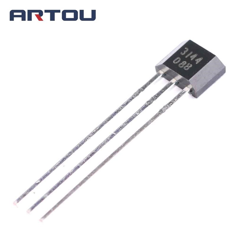 极速20PCS NEW A3144 A3144E OH3144E Hall Effect Sensor