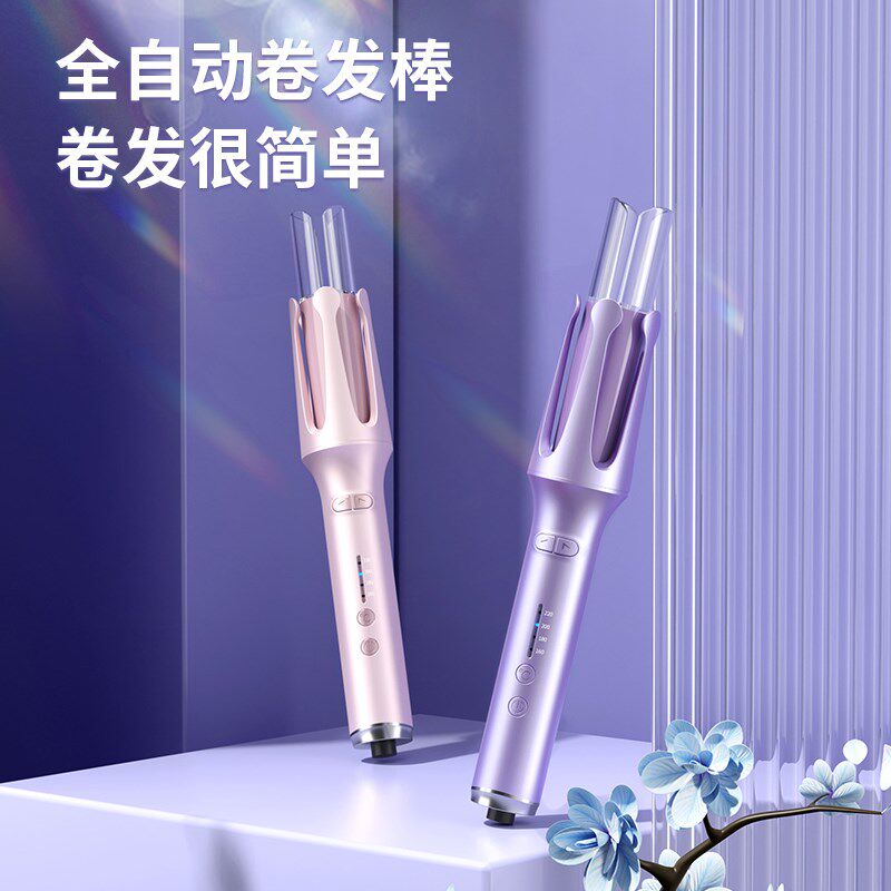 32mm全自动卷发器自动卷发棒蛋卷大卷大波浪烫发防烫电动旋转神器