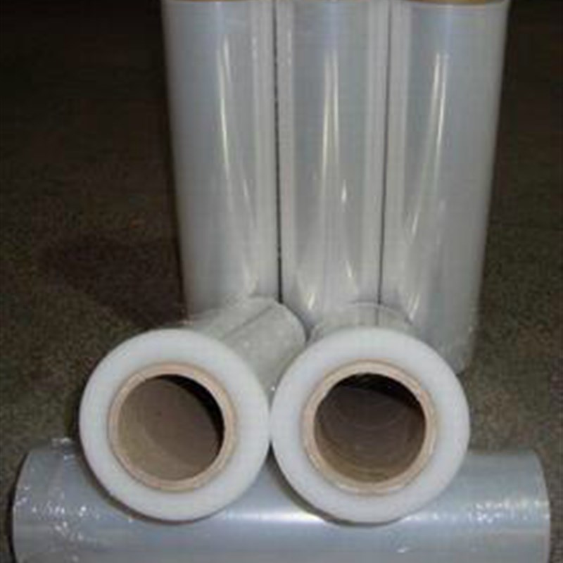 50cm宽缠绕膜PE保护膜拉伸膜塑料薄膜包装膜工业保鲜膜大卷打包膜