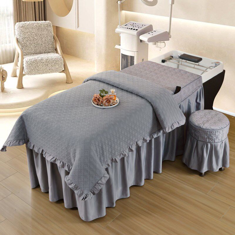 2024新款网红头疗床罩纯色泰式纯色洗头床床罩套美发床单,床上用品,床罩,淘宝优惠券,粉丝福利购,淘宝优惠卷