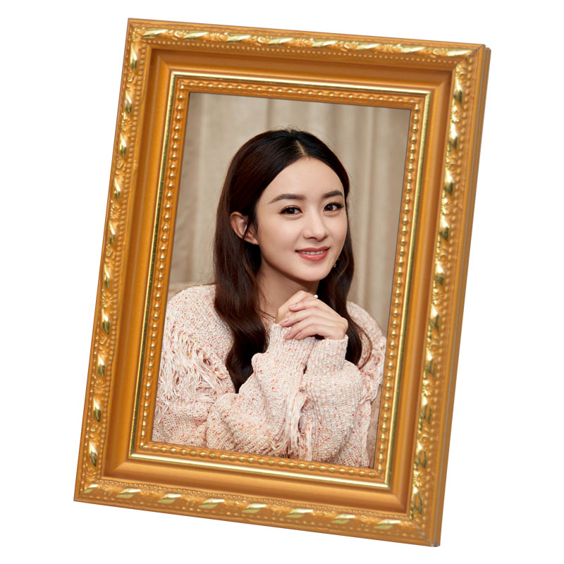 速发实木照片相框5 6寸7寸8寸12寸a4a5摆台8K A3相片创意画框挂墙