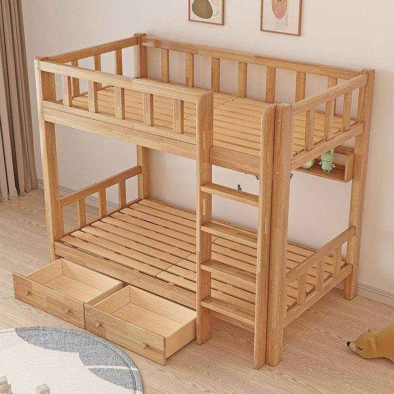 实木上下同宽双层床高低床大人儿童子母床成人加厚宿舍上下铺木床,住宅家具,高低/子母床,淘宝优惠券,粉丝福利购,淘宝优惠卷