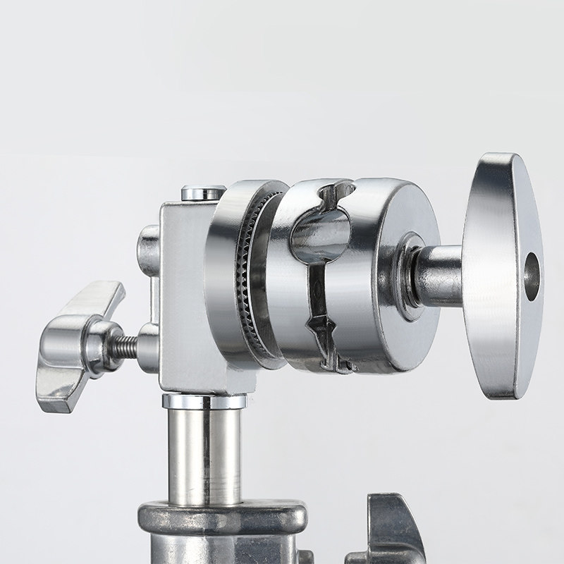 摄影魔术腿c型架配件转接头 魔术头转盘旗板夹 灯架全金属万向夹