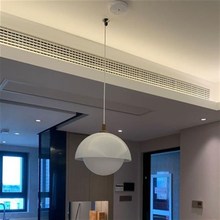 DIY餐厅吊灯改位配件 吊线灯移位滑轮固定N锁线器黑色灯具五金配