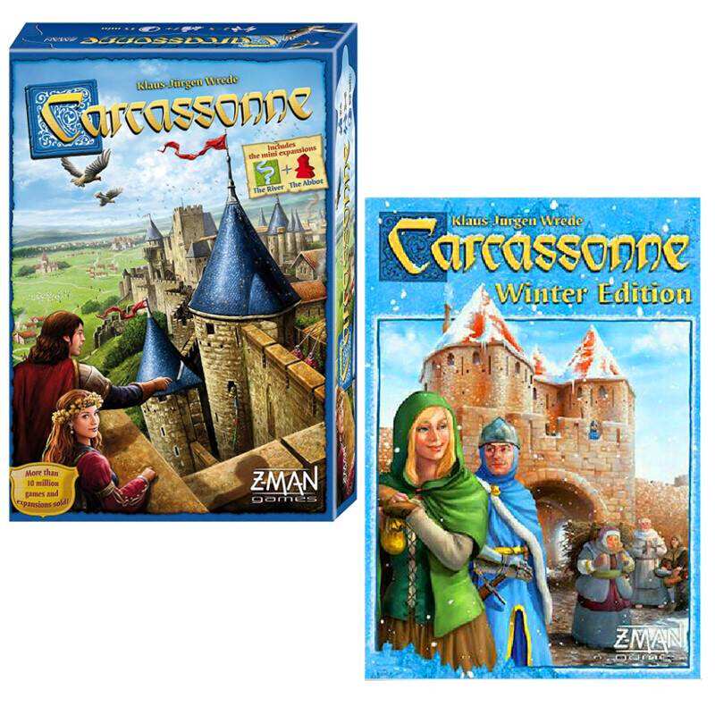 厂家New English Carcassonne Winter Edition Carcassonne Winte