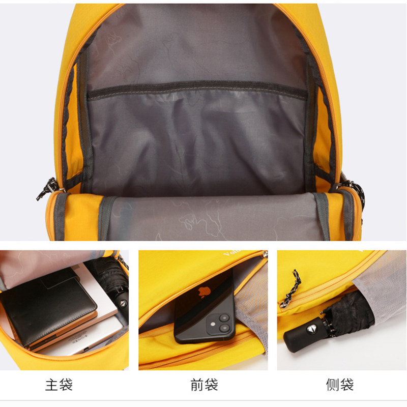 新款双肩包休闲小背包旅行游超轻便学生户外男女简约防水潮,箱包皮具/热销女包/男包,双肩背包,淘宝优惠券,粉丝福利购,淘宝优惠卷