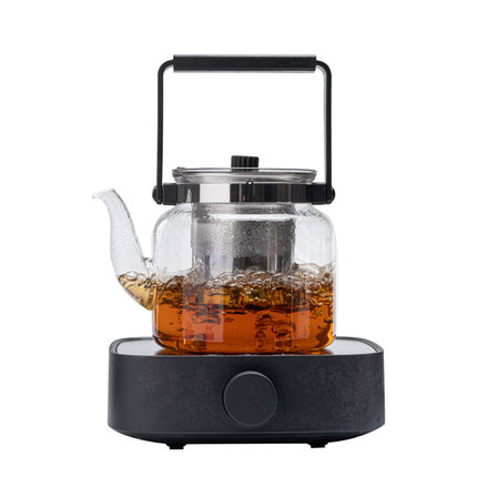 新品小落 玻璃煮茶壶家用加厚耐热大容量电陶炉茶炉泡茶器烧水壶
