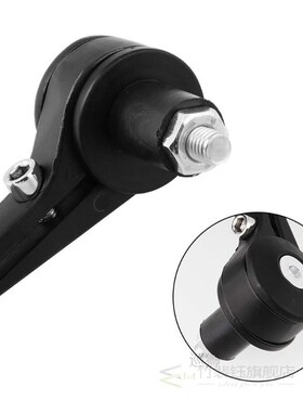 Universal Motorcycle Bar End Side Rearview Mirror 2Pcs Alumi