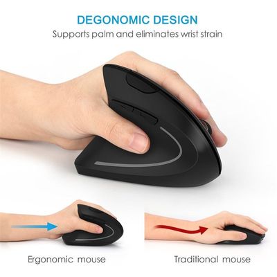 极速Vertical Mouse Wireless Right Left Hand Computer Gaming