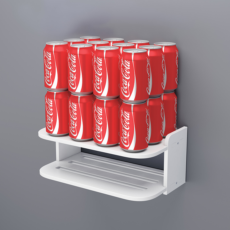 架子壁挂式光猫路由器桌面墙上铝合金的电视墙置物架wf收纳盒