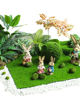 绿植室内景观造景设计店铺橱窗氛围布置幼儿园环创装饰场景