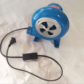 民丰铸铁鼓风机220V炉灶鼓风机小型鼓风机烧烤助燃大炉灶风机