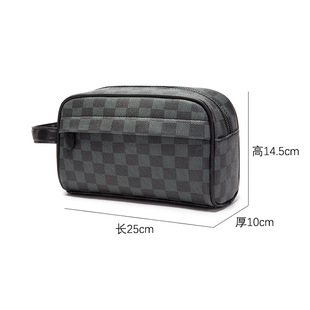 男包时尚手拿包2021新款防水男士小型手提包手抓包收纳小包包手包