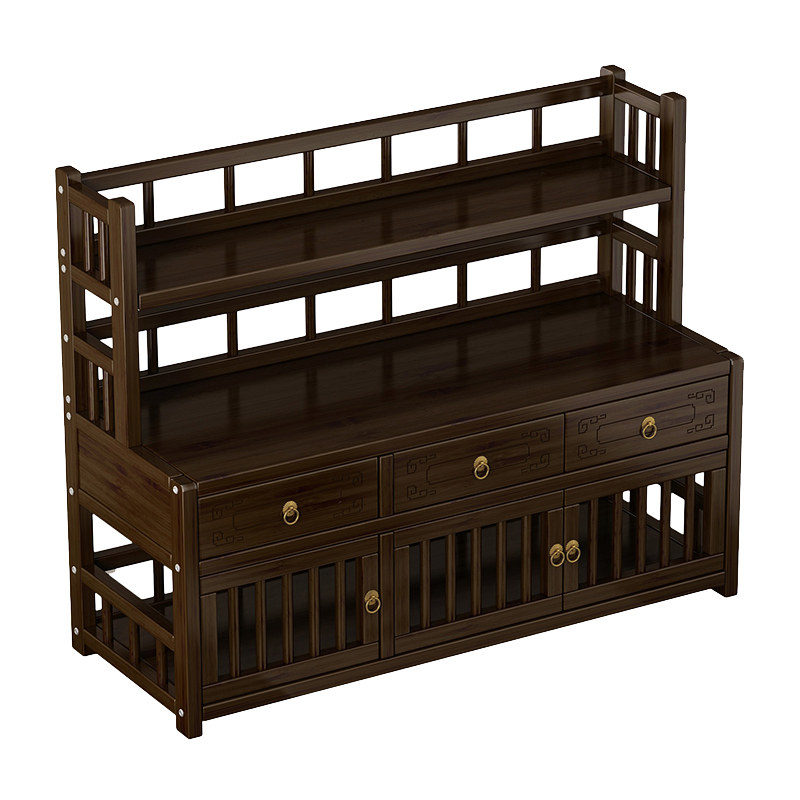 小型桌面博古架实木简易中式茶货架子茶桌置物架茶叶柜茶具展示架,住宅家具,多宝格/博古架,淘宝优惠券,粉丝福利购,淘宝优惠卷