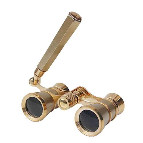 Mini 3X Magnification Binoculars Handheld Opera Glasses Hand