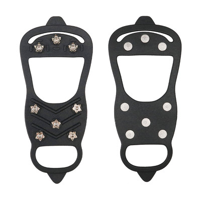 速发1 Pair Professional Climbing Crampons 8 Studs Anti-Skid