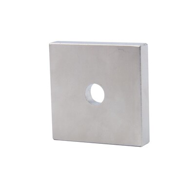 50x50x10mm-M10沉孔方形强磁N35高性能钕铁硼超强吸力强磁吸铁石