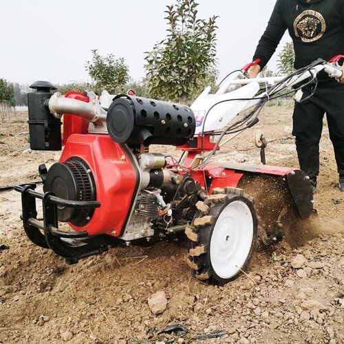 新品新品多功能微耕机旋耕机小型四驱农用柴油耕地机家用翻地机犁
