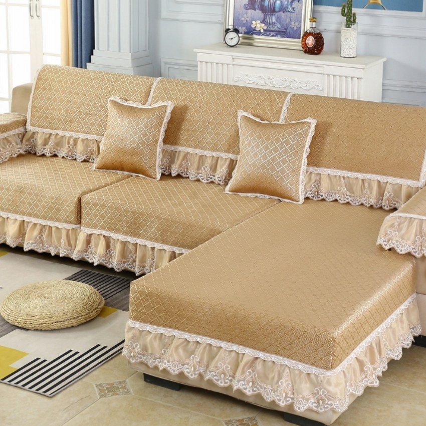 2022夏季凉席沙发套罩可机洗冰丝竹藤席坐垫夏天款全包防滑沙发垫